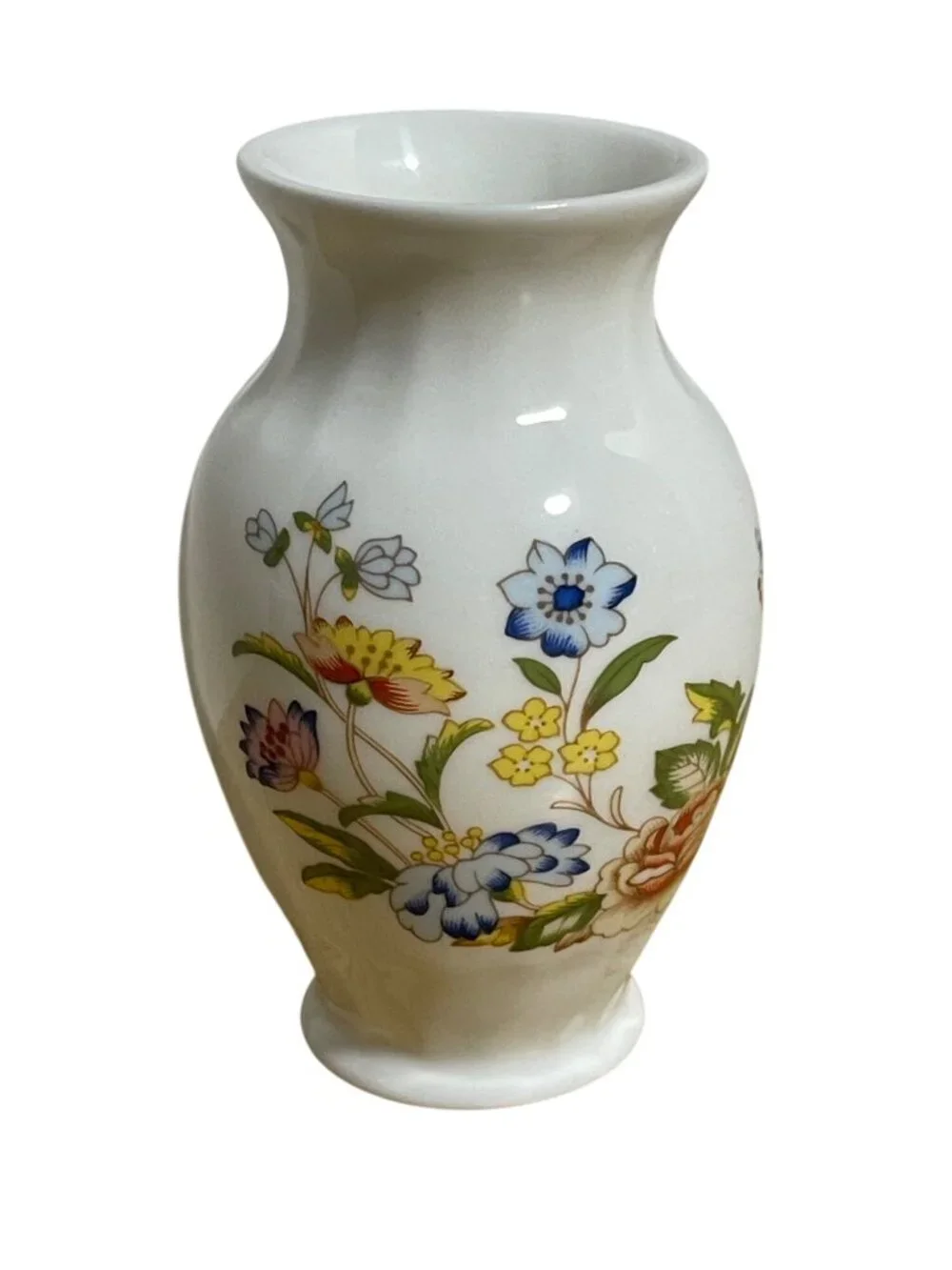 Aynsley Cottage Garden Fine Bone China Vase 3.5